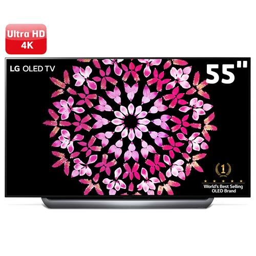 Menor preço em Smart TV OLED 55" Ultra HD 4K LG OLED55C8PSA com Inteligência Artificial ThinQ AI, Wi-Fi, Processador Inteligente Alfa9 e HDR Dolby Vision