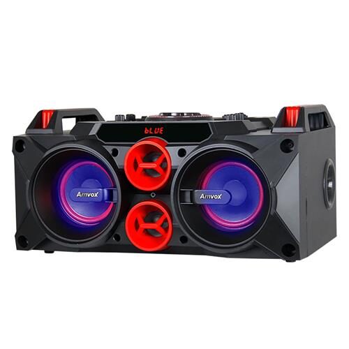 Menor preço em Caixa Amplificada Aca768 100w Amvox com Bluetooth, Entrada USB e Rádio FM