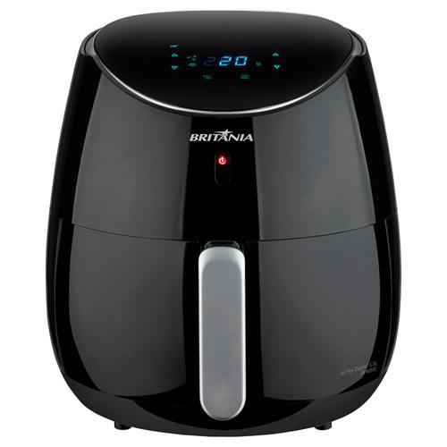 Fritadeira Sem Óleo Air Fryer Britânia BFR05PI 5,5L Digital – Preta é boa?