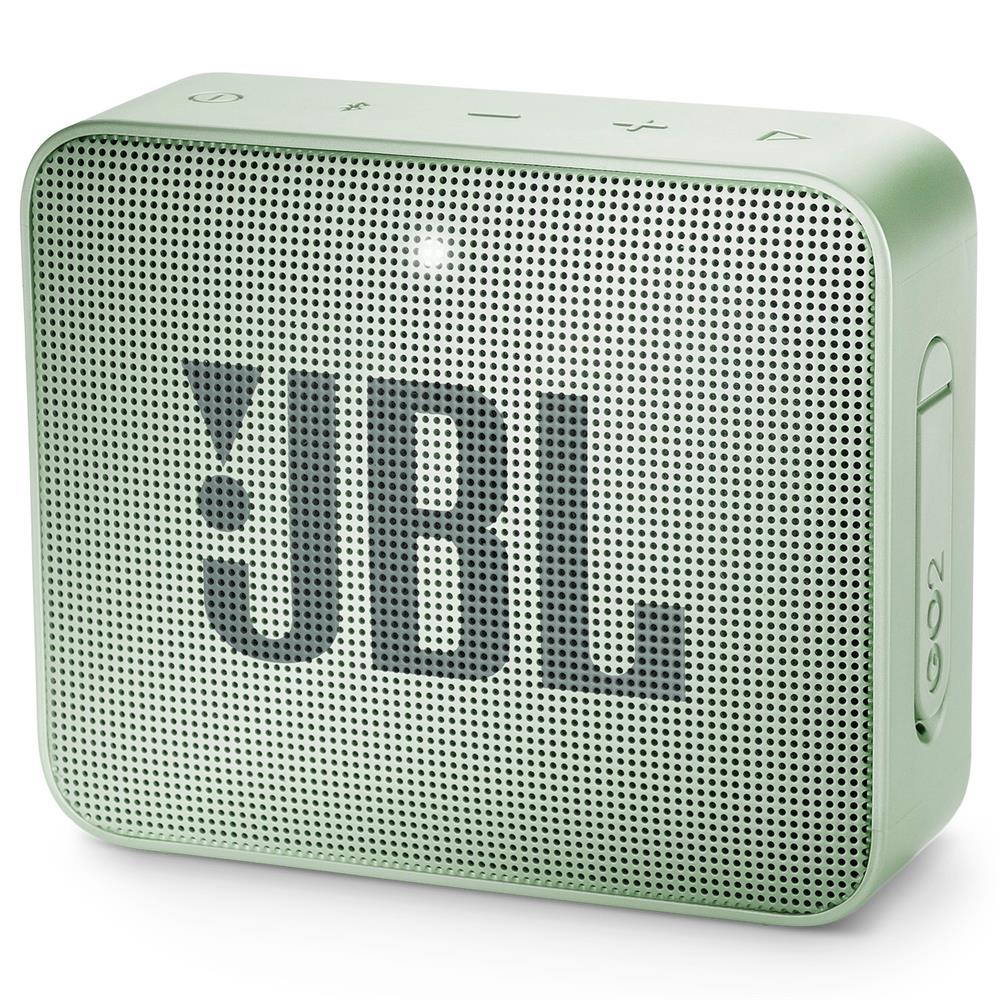 Caixa de Som Portátil Go 2 Green JBL com Bluetooth e à Prova d´Água