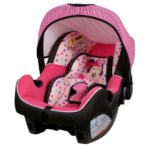 Cadeira Para Automóvel Team Tex Disney Beone Minnie - Até 13kg - Rosa é boa?