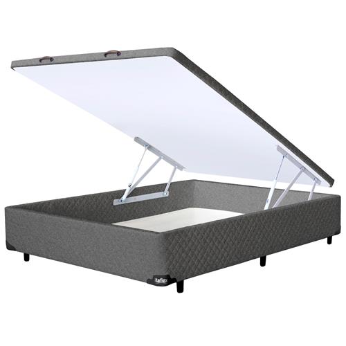 Base Box para Colchão de Casal Itaflex Universal com Baú 40,5x138x188 cm - Grafite Chumbo é boa?
