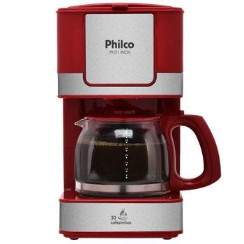 Cafeteira Elétrica Philco PH31 30 Xícaras - Vermelha/Aço Escovado é boa?