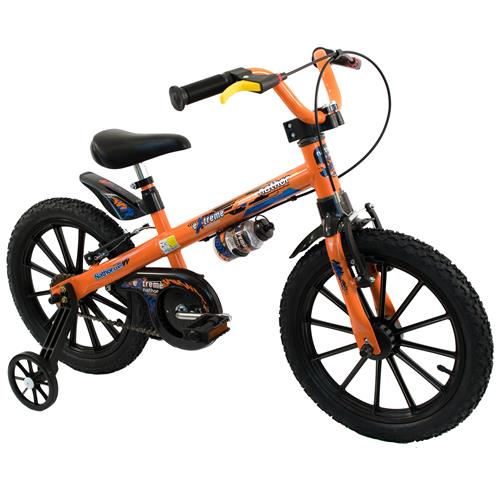 Bicicleta Aro 16 NATHOR Extreme - Laranja/Preto é boa?