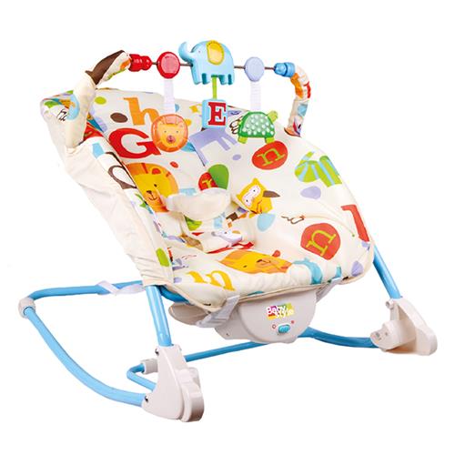 Menor preço em Cadeira de Descanso Baby Style Letrinhas Musical - Até 18Kg - Bege