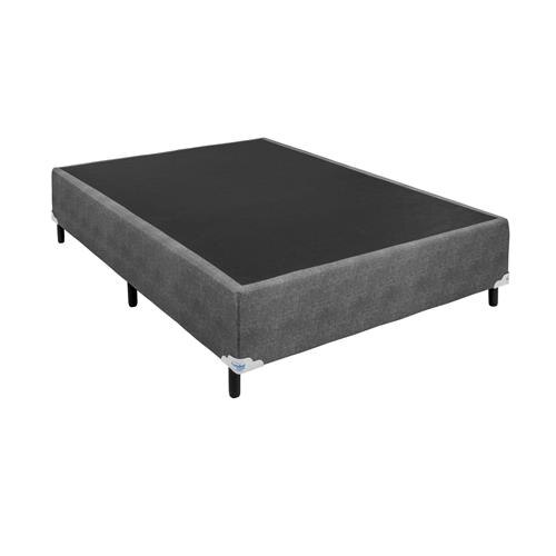 Menor preço em Base Box para Colchão de Casal Portobel Lisboa 40x138x188 cm - Cinza