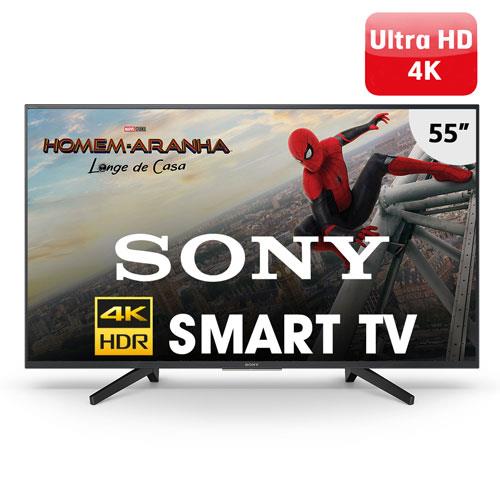 Smart Tv Led 55 Uhd 4k Sony Bravia Kd 55x705f Com Hdr X Reality Pro Motionflow Xr 240 X Protection Pro Wi Fi Radio Fm Hdmi E Usb Tv 4k Pontofrio 9773972