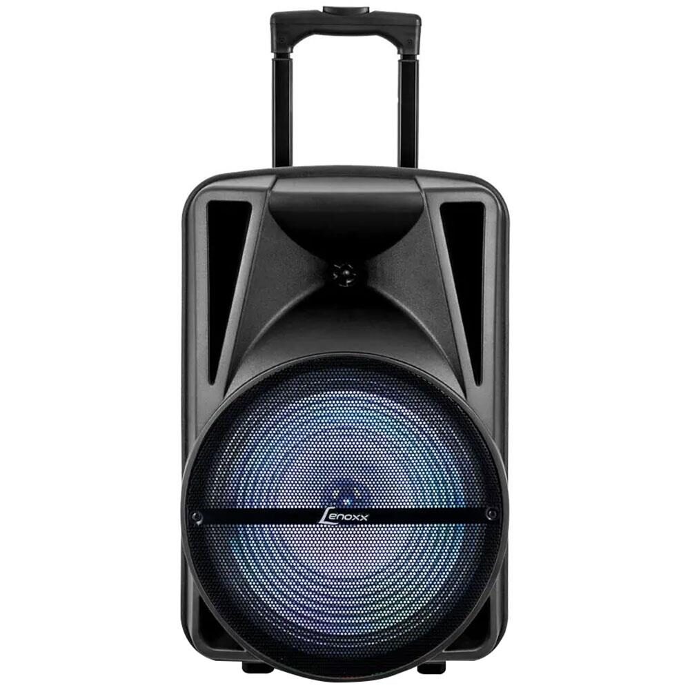 Caixa de Som Amplificada Lenoxx CA340 Bluetooth, Bateria interna, Micro SD, USB e Karaokê, 290W