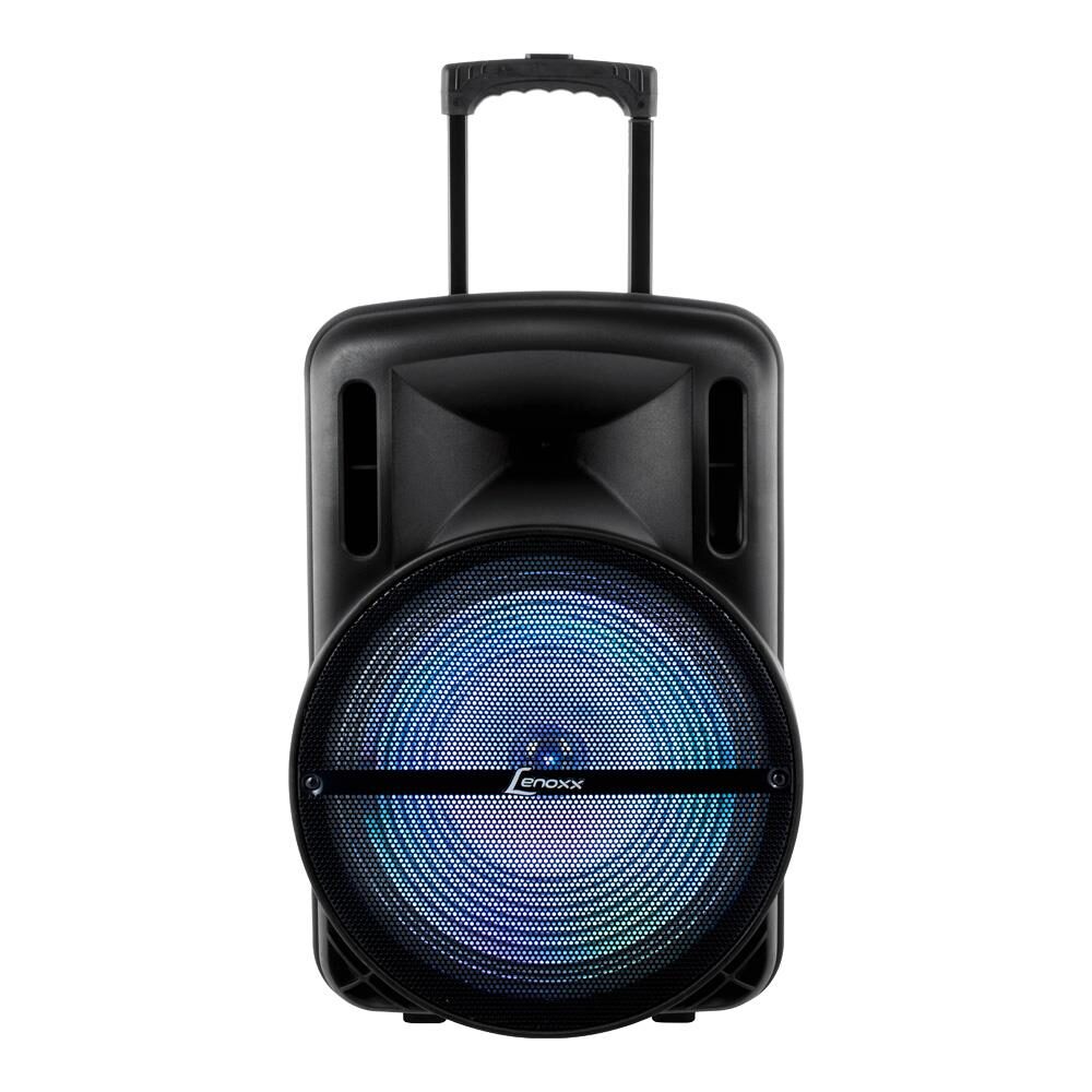 Caixa de Som Amplificada Lenoxx CA350 Bluetooth, Bateria interna, Micro SD, USB e Karaokê, 500W
