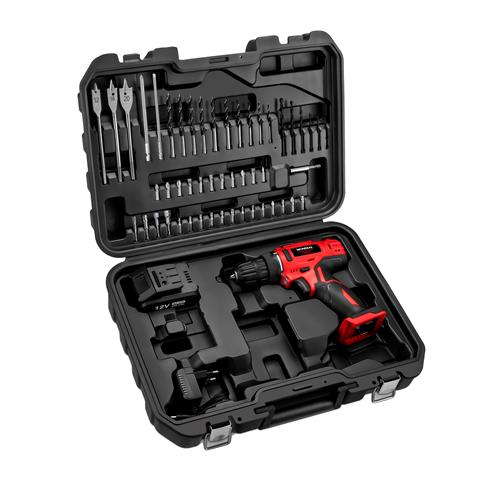 Parafusadeira e Furadeira Mondial 3/8" à Bateria 12v PF-07 MA com Maleta e 50 Acessórios - Bivolt é boa?