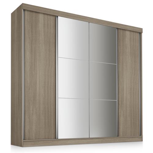 Guarda-Roupa Fama Móveis Salvatore com 4 Portas de Correr, 6 Gavetas e Espelho  é boa?