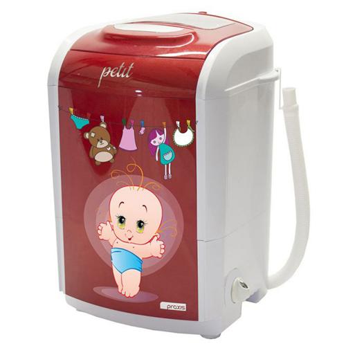 Menor preço em Lavadora de Roupas Praxis 1,2Kg Petit Bebê - Vermelha