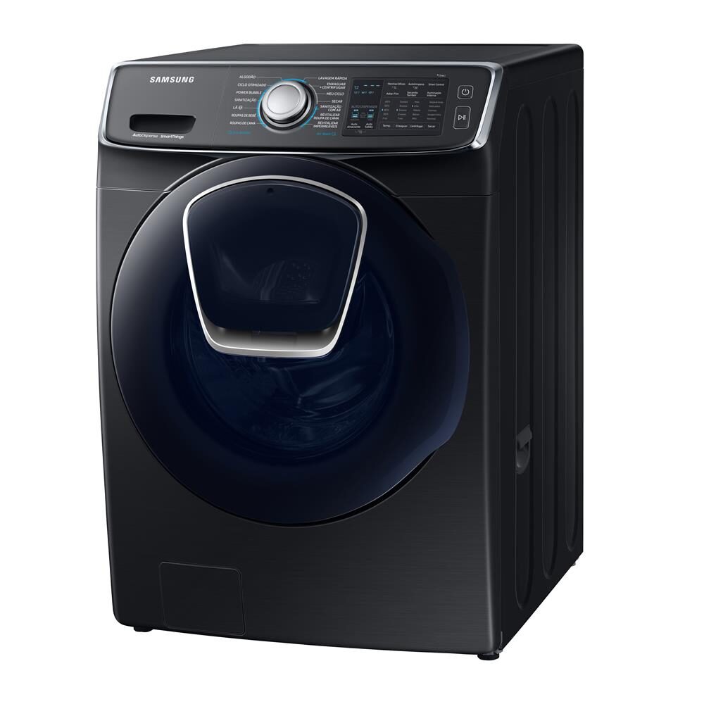 Lava e Seca Samsung WD9500 Conectada (Wi-Fi) com Ecobubble™ WD16N8750KV Black Inox 16kg - 110v