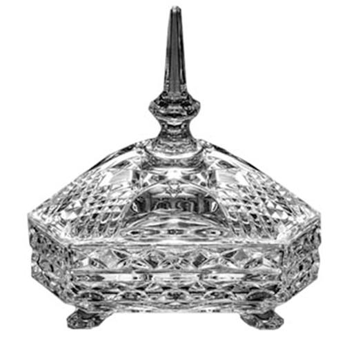 Menor preço em Bomboniere Cristal Coliseu Triangle 21,7 x 16,8 cm