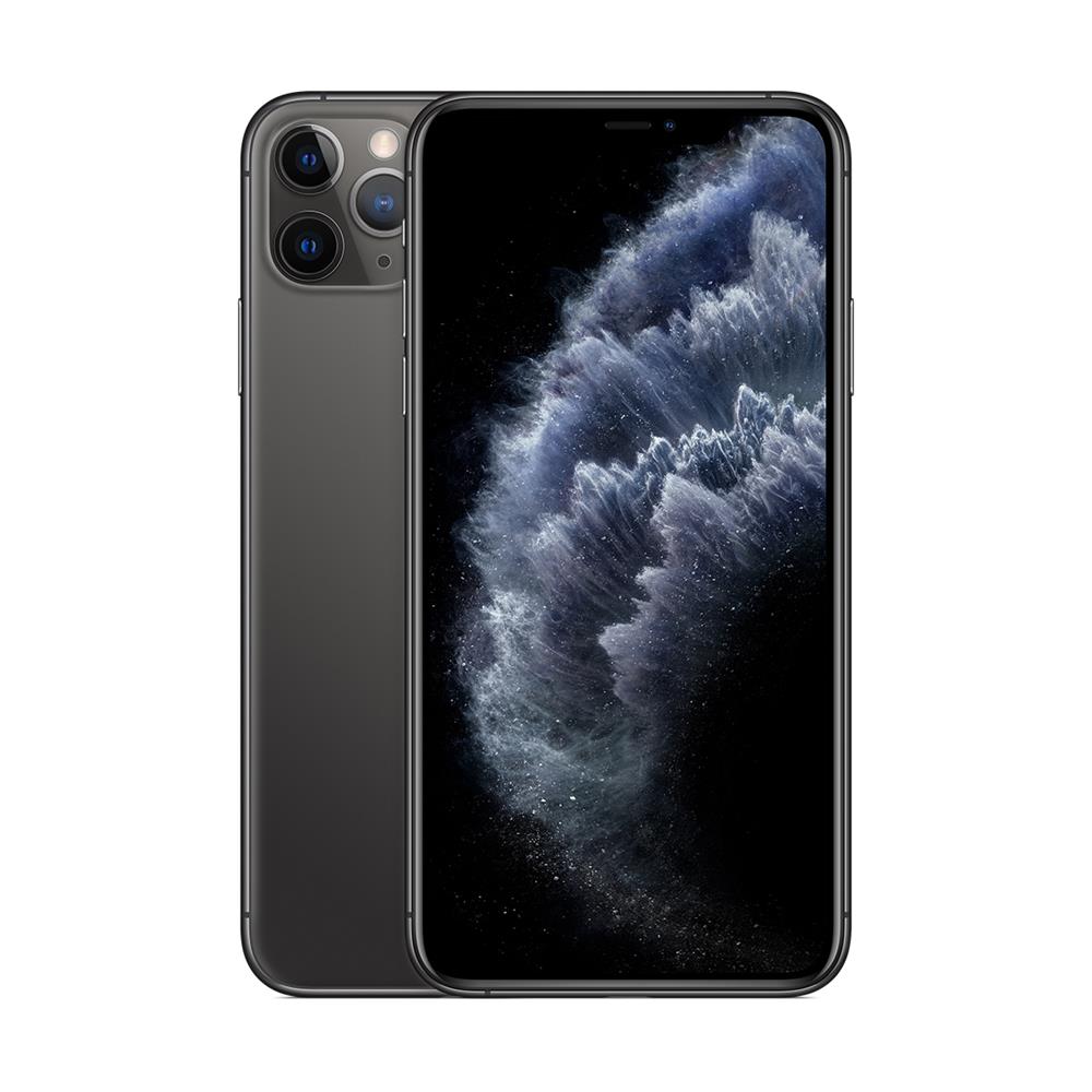 iPhone 11 Pro Max Apple 64GB, Tela Retina HD de 6,5”, iOS 13, Tripla Câmera Traseira, Resistente à Água e Bateria de Longa Duração - Cinza-Espacial