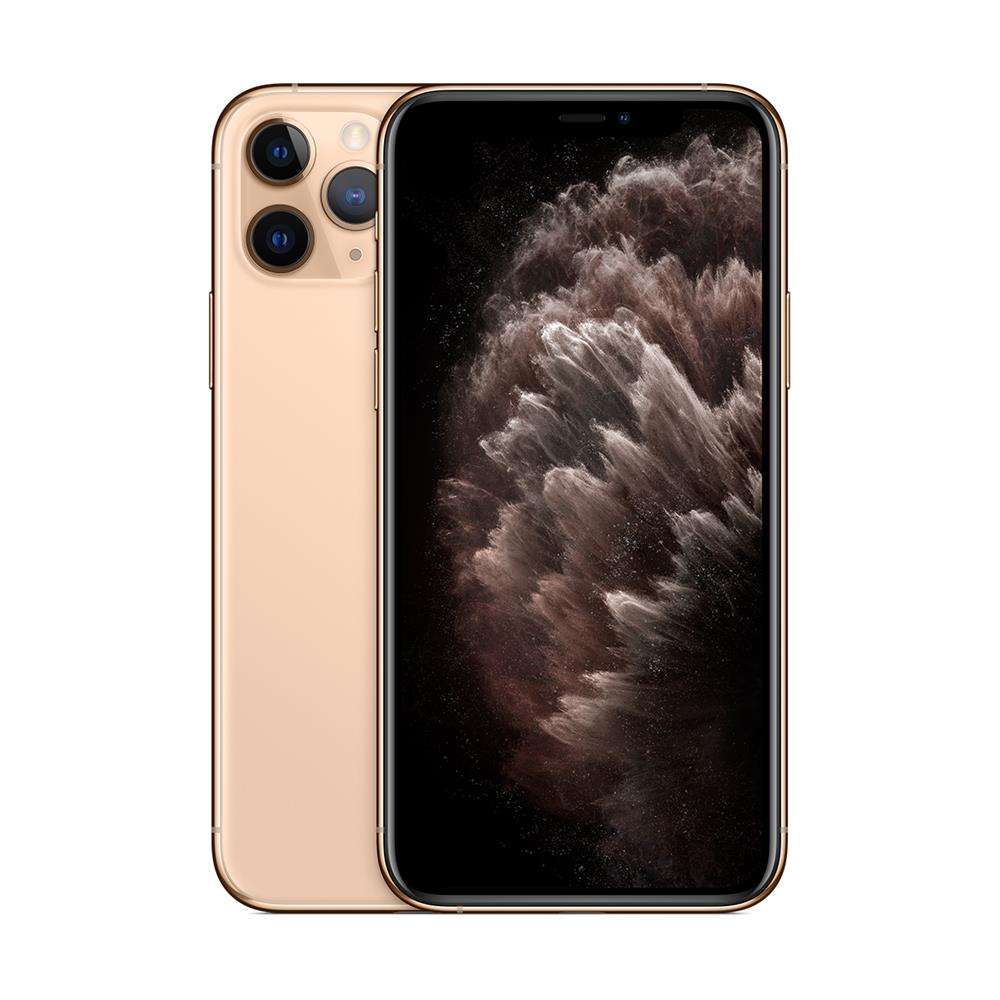 iPhone 11 Pro Apple com 256GB, Tela Retina HD de 5,8”, iOS 13, Tripla Câmera Traseira, Resistente à Água e Bateria de Longa Duração - Dourado