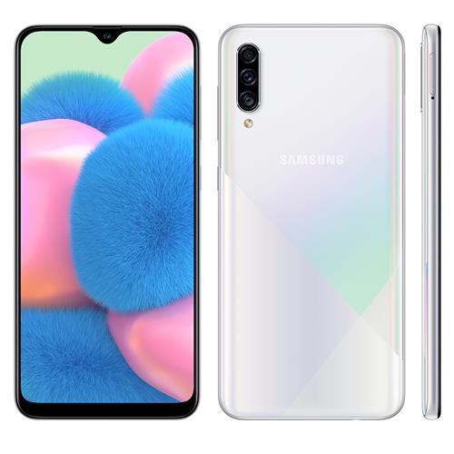 Smartphone Samsung Galaxy A30s Branco 64GB, 4GB RAM, Tela Infinita de 6.4", Câmera Traseira Tripla, Leitor Digital na Tela, Android 9.0 e TV Digital é boa?
