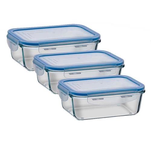 Conjunto de Potes Refratários Casa Ambiente em Vidro Borosilicato – 3 Peças é boa?