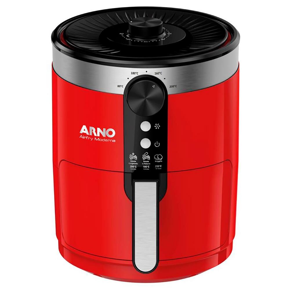 Fritadeira sem Óleo Arno AirFry Moderna VFRY 3,5L – Vermelho