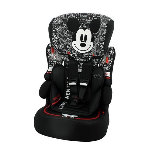 Menor preço em Cadeira para Automóvel Kalle Mickey Mouse Typo - 9 a 36kg - Preta