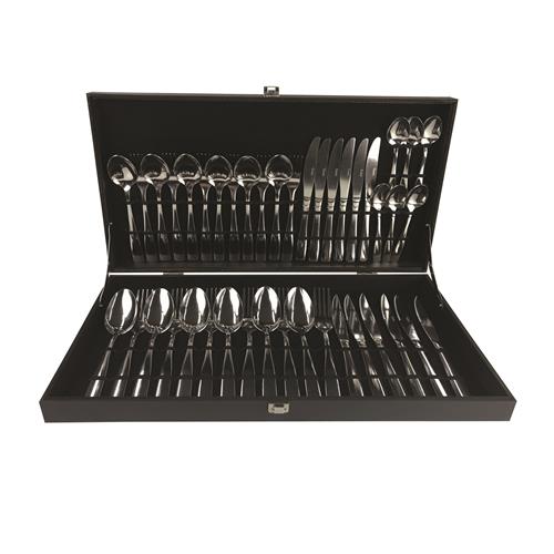 Faqueiro Euro Home em Aço Inox Steak com Estojo de Madeira – 42 Peças é boa?