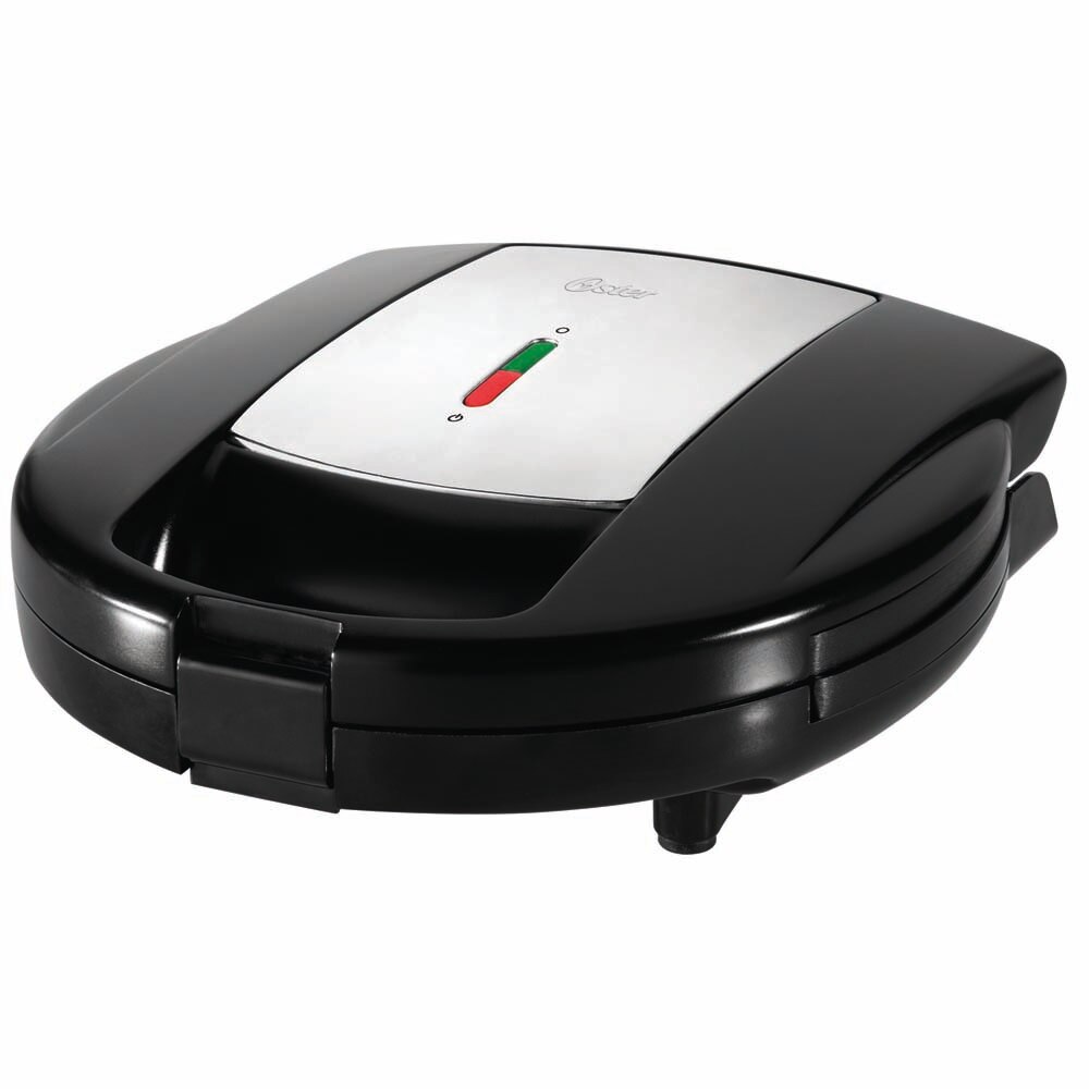 Sanduicheira e Máquina de Waffles Oster com Placas Intercambiáveis 3892 700W - Preta - 110V