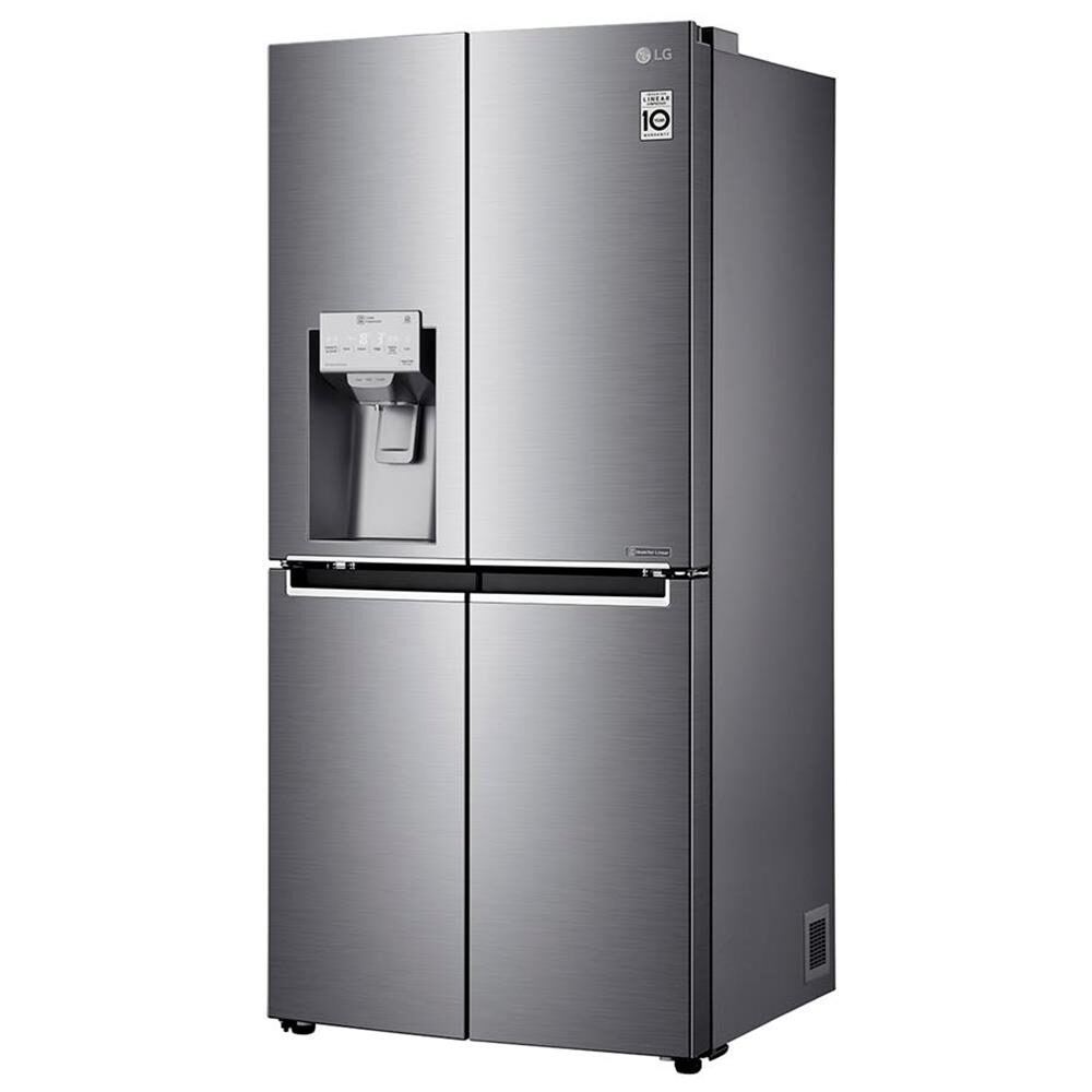 Refrigerador LG Smart French Door com Door Cooling+™ e Hygiene Fresh+™ GC-L228FTL Aço Escovado – 428L