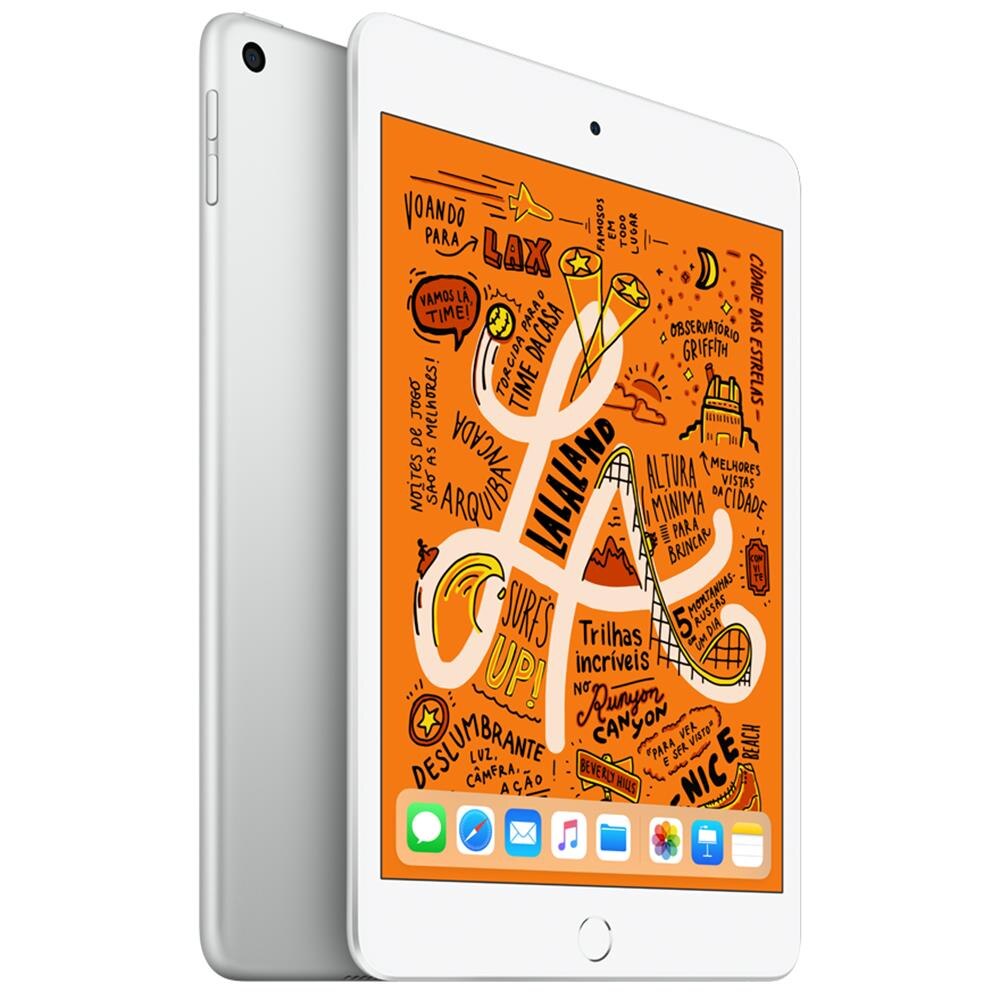 iPad Mini 5ª geração Apple Wi-Fi 64GB Prateado