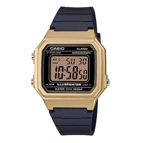 Relógio Unissex Digital Casio W-217HM-9AV - Preto/Dourado é boa?