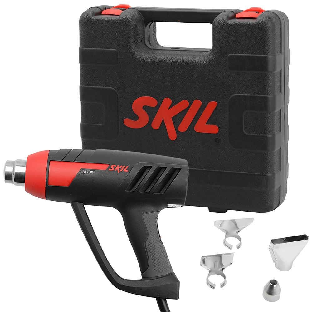 Soprador Térmico Skil 8003 com 4 Bicos de Ar e Maleta Plástica - 127V