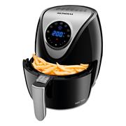 Fritadeira Sem Óleo Air Fryer Mondial Family Inox Digital Touch AF-30-DI 3,5 Litros – Preto/Inox