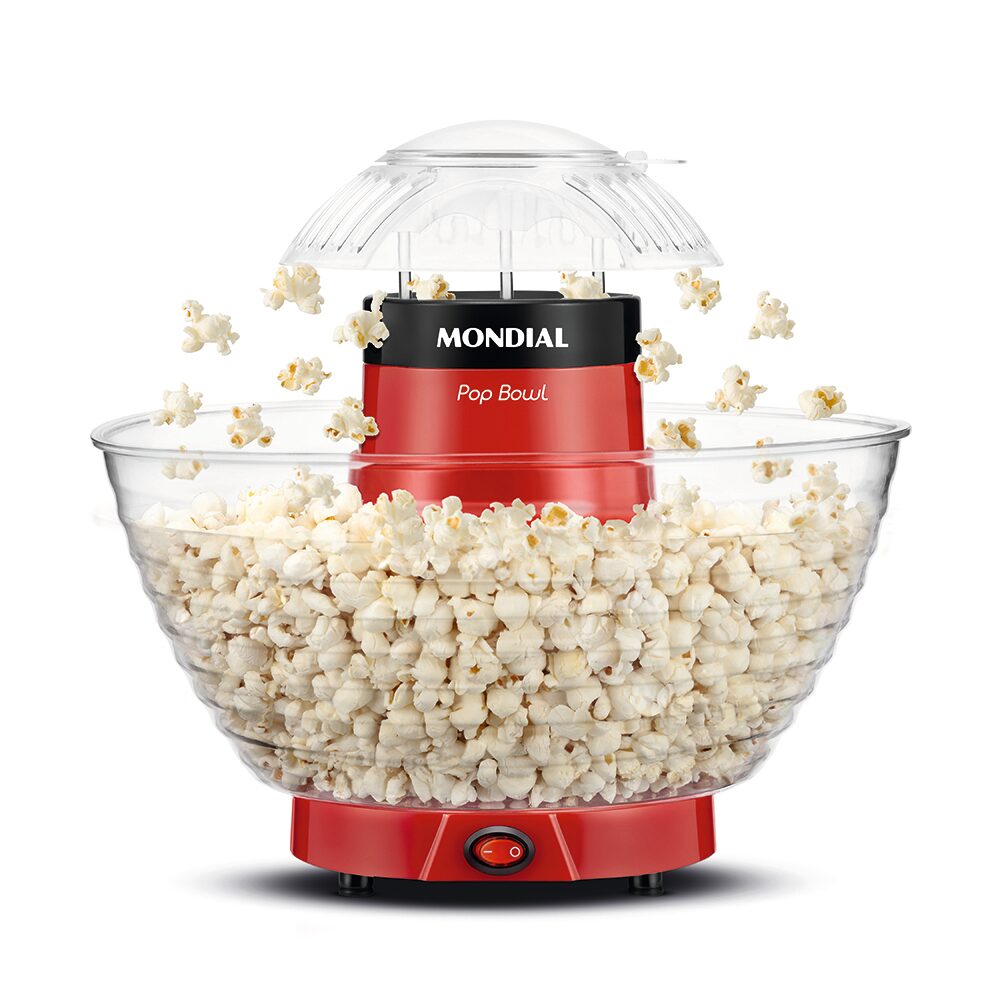 Pipoqueira Mondial Pop Bowl PP-05 – Vermelha