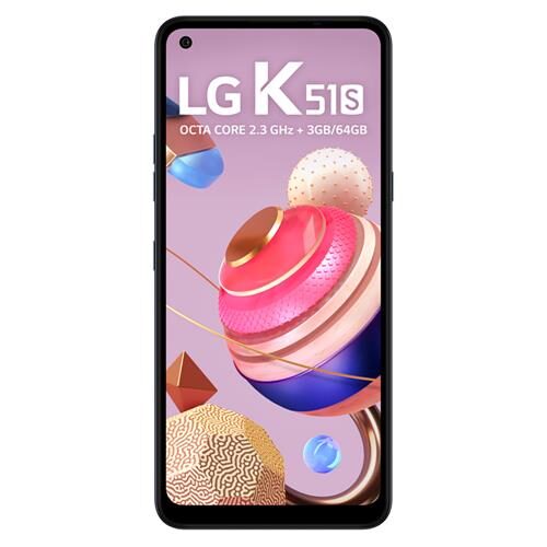 Menor preço em Smartphone LG K51S Titânio 64GB, RAM de 3GB, Tela de 6,55" HD+ 20:9, Inteligência Artificial, Câmera Quádrupla e Processador Octa-Core 2.3
