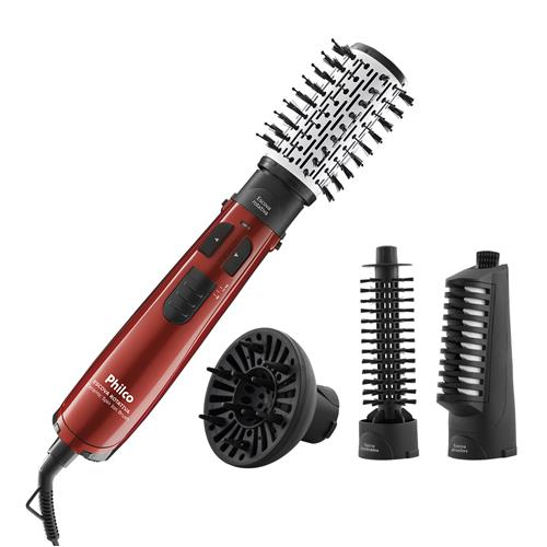 Escova Rotativa Philco Ceramic Spin Ion Brush PEC05 - Vermelho é boa?