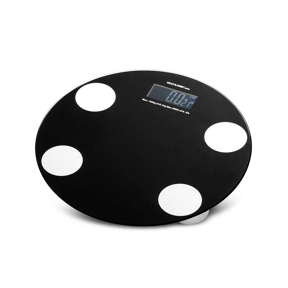 Balança Digital Multilaser Eastmart HC024 com Display de LCD - Preta