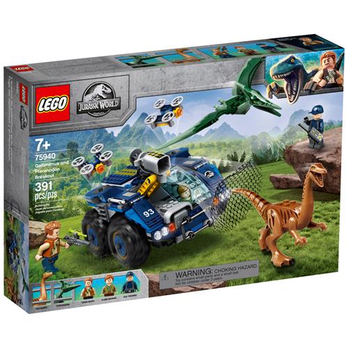 Menor preço em LEGO Jurassic World Fuga de Gallimimus e Pteranodonte 75940 - 391 Peças
