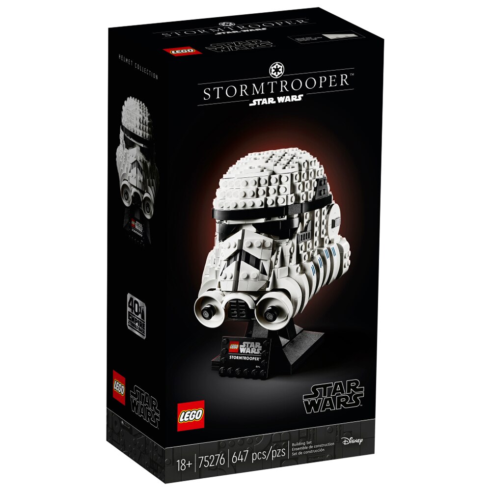 Brinquedo Star Wars: Capacete de Stormtrooper 75276 - Lego