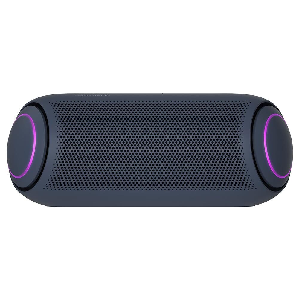 Caixa de Som Portátil LG Xboom Go PL7 Meridian, Bluetooth, Surround, 24 Horas Bateria, IPX5, Comando de Voz, Preto - 30W