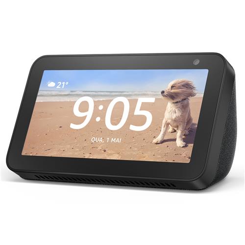 Smart Speaker Tela 5,5" Amazon Echo Show 5 com Alexa - Preto é boa?