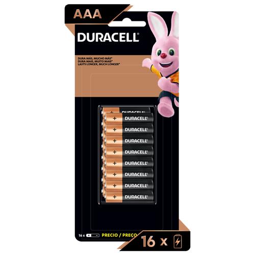 Pilhas Alcalinas Duracell AAA - 16 Unidades é boa?