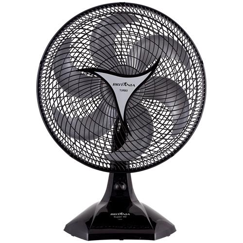 Ventilador de Mesa Britânia Super 40 com 3 Velocidades, 6 Pás, 130W - Preto é boa?