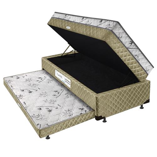 Cama Bibox Solteiro Somopar Carol com Cama Auxiliar e Baú é boa?