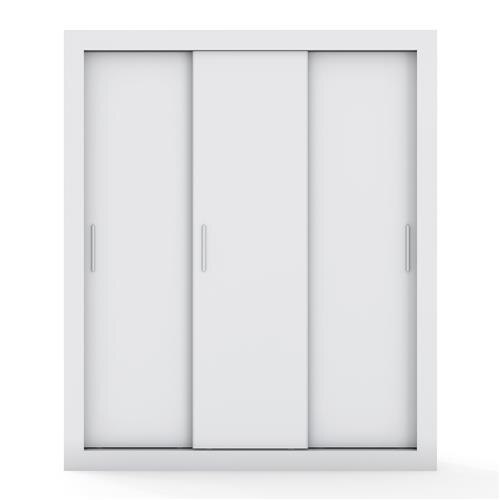Menor preço em Guarda-Roupa Bartira City com 3 Portas de Correr