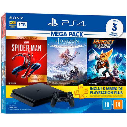 Console Playstation 4 1TB Hits Bundle 5.1 - Days Gone + Detroit Become  Human + Call Of Duty Black Ops 4 - PlayStation 4 (versão nacional)