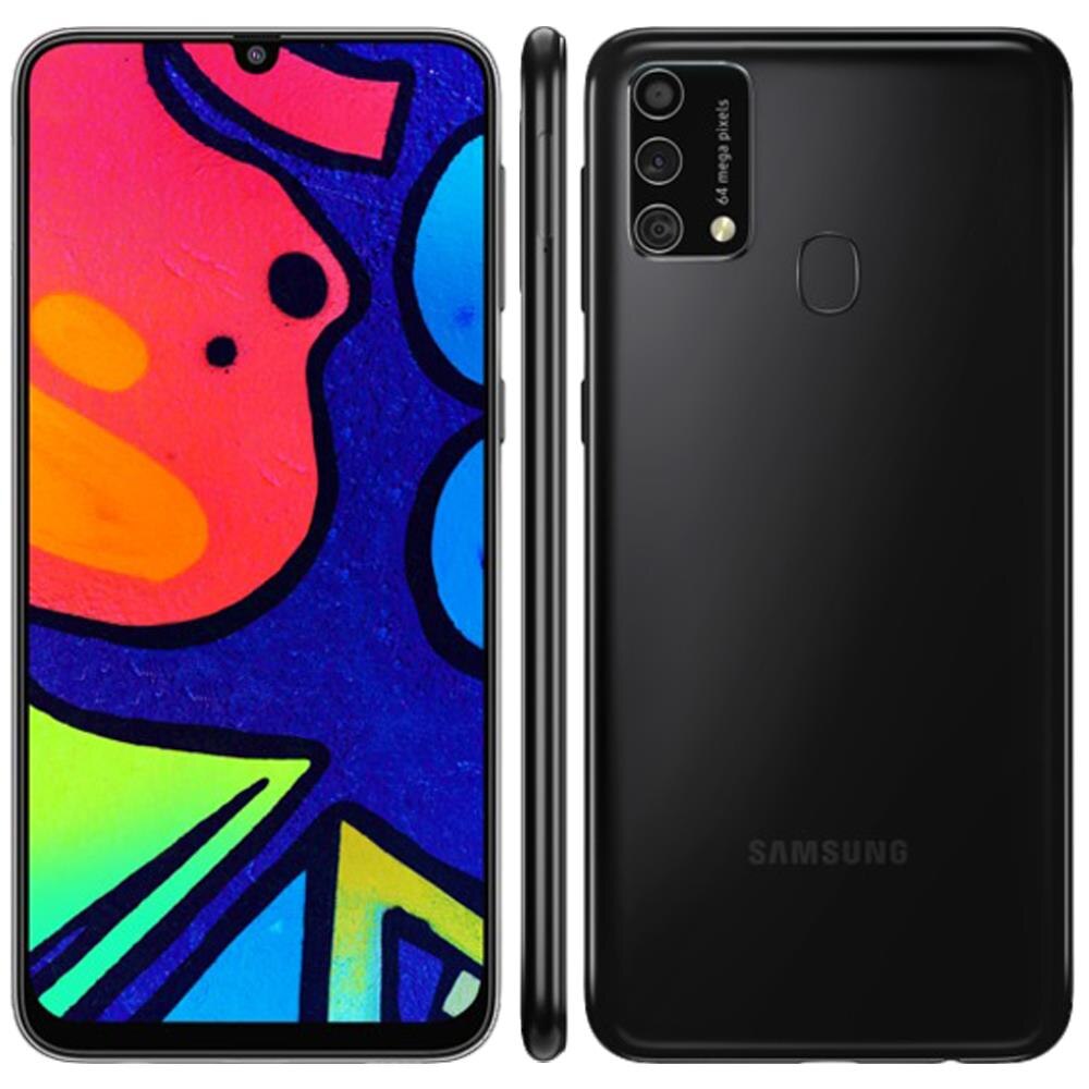 Smartphone Samsung Galaxy M21s 64GB, 4GB RAM, Tela Infinita de 6.4”, Câmera Traseira Tripla, Android 10 e Processador Octa-Core - Preto