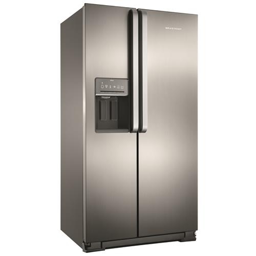 Refrigerador Brastemp Side By BRS62CR Side Ative! com Ice Maker 560L - Inox é boa?
