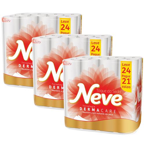 Papel Higiênico Neve Dermacare Toque de Seda - 72 Rolos é boa?
