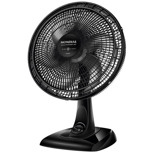 Ventilador de Mesa Mondial Maxi Power V-40-B com 6 Pás, 40cm, 3 velocidades - Preto é boa?