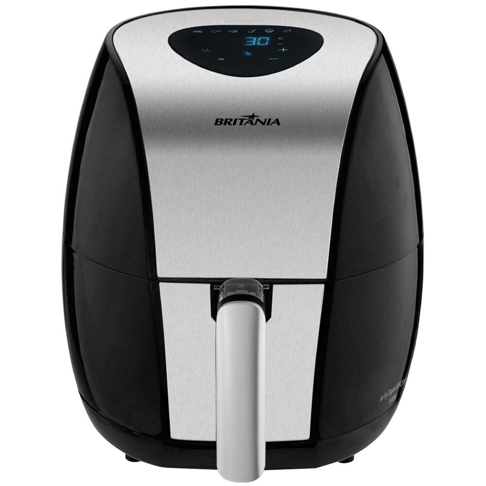 Fritadeira Sem Óleo Digital Britânia 4L Preta - BFR20PI