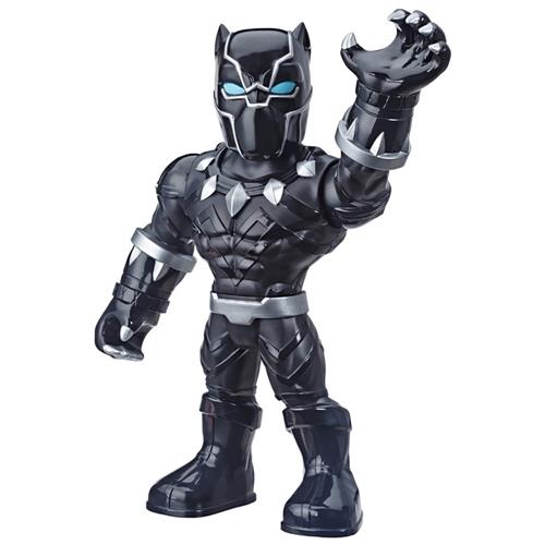 Menor preço em Boneco Playskool Marvel Super Hero Adventures Mega Mighties Pantera Negra E4151 Hasbro - 25 cm